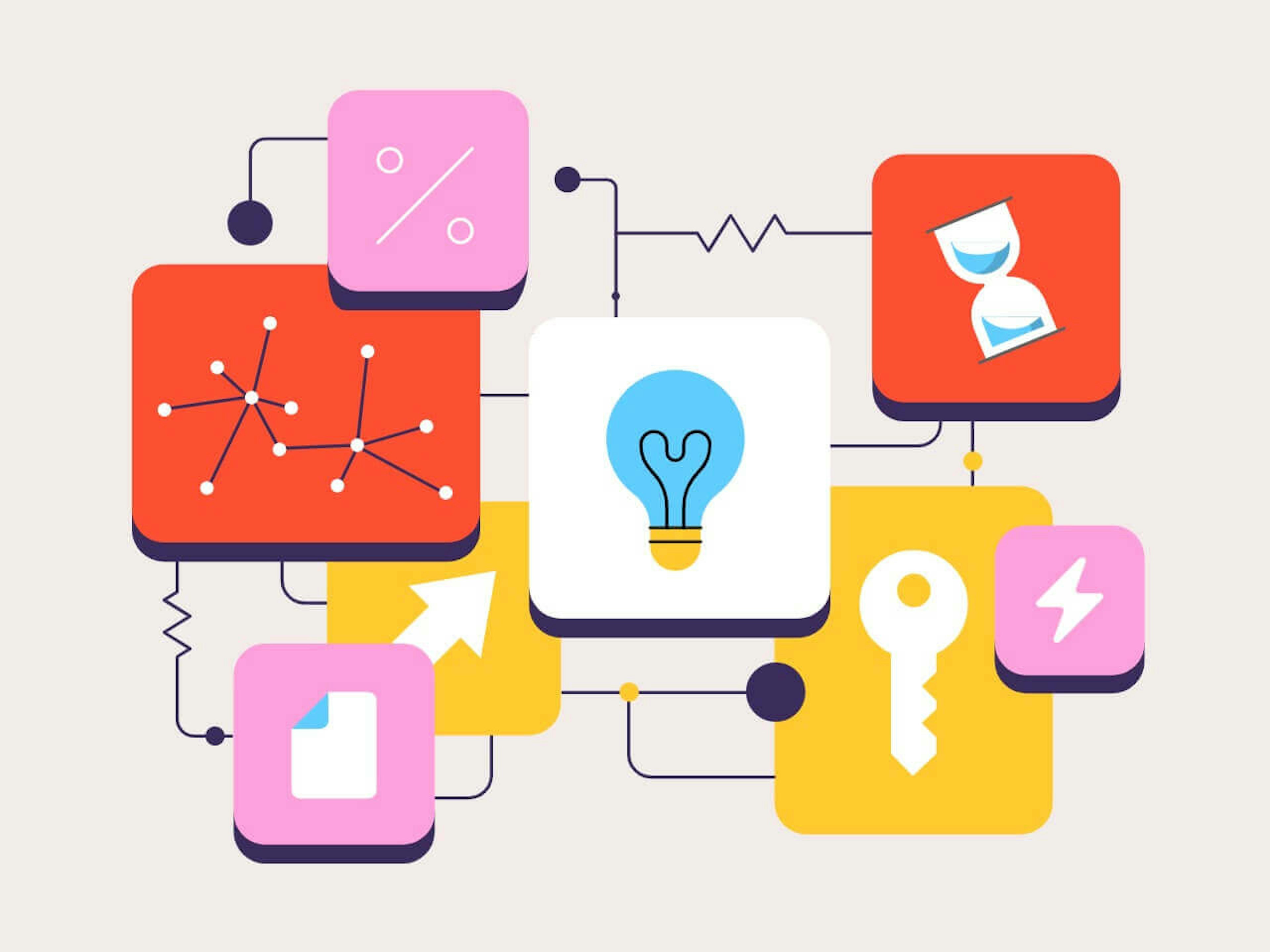 Pitch deck illustration