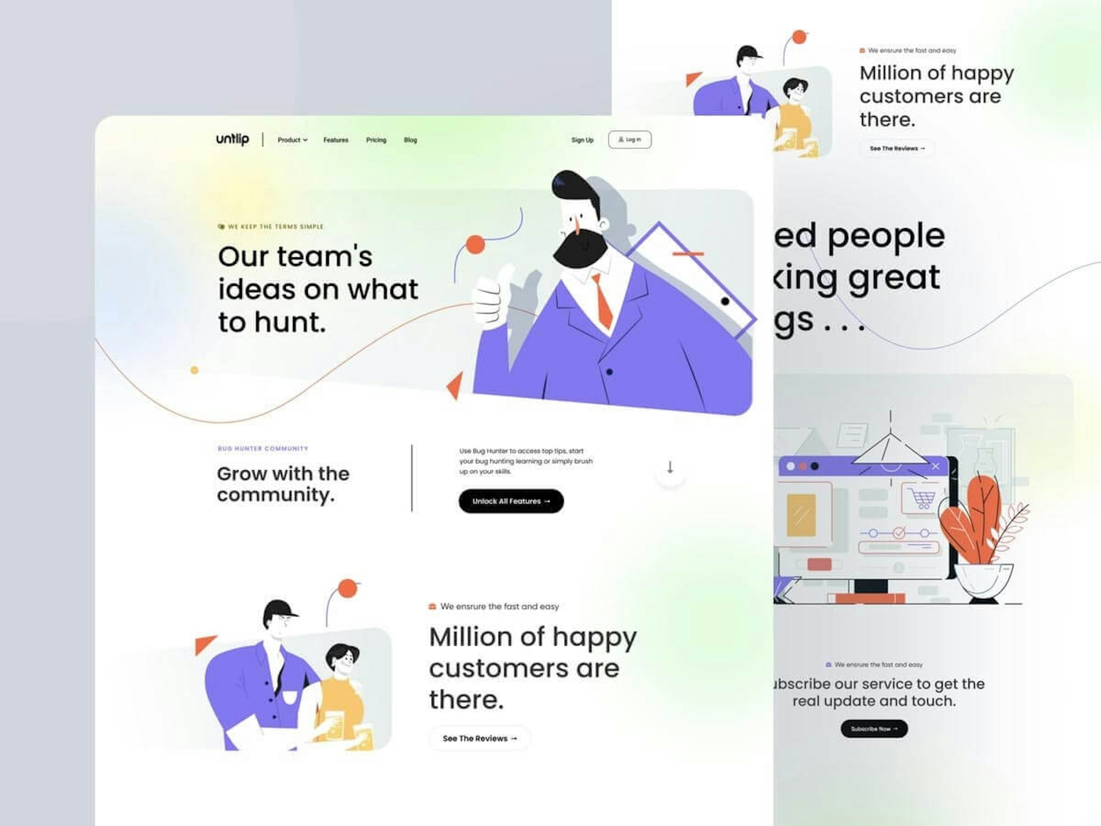 Web illustrations