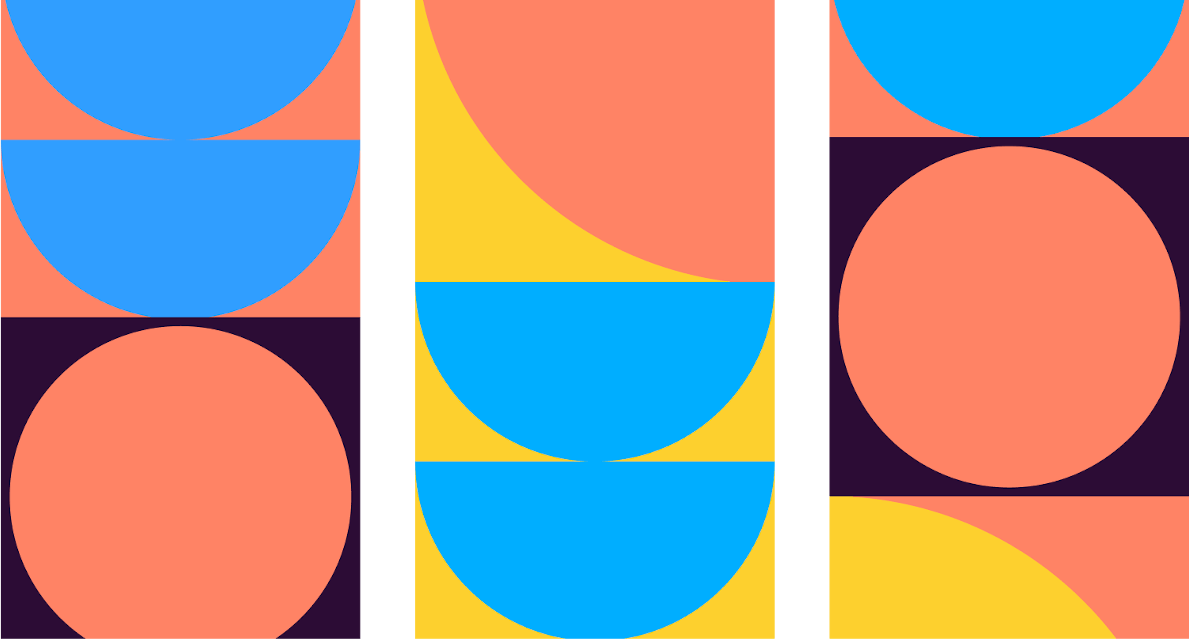 These abstract shapes are an important part of our visual brand identity.