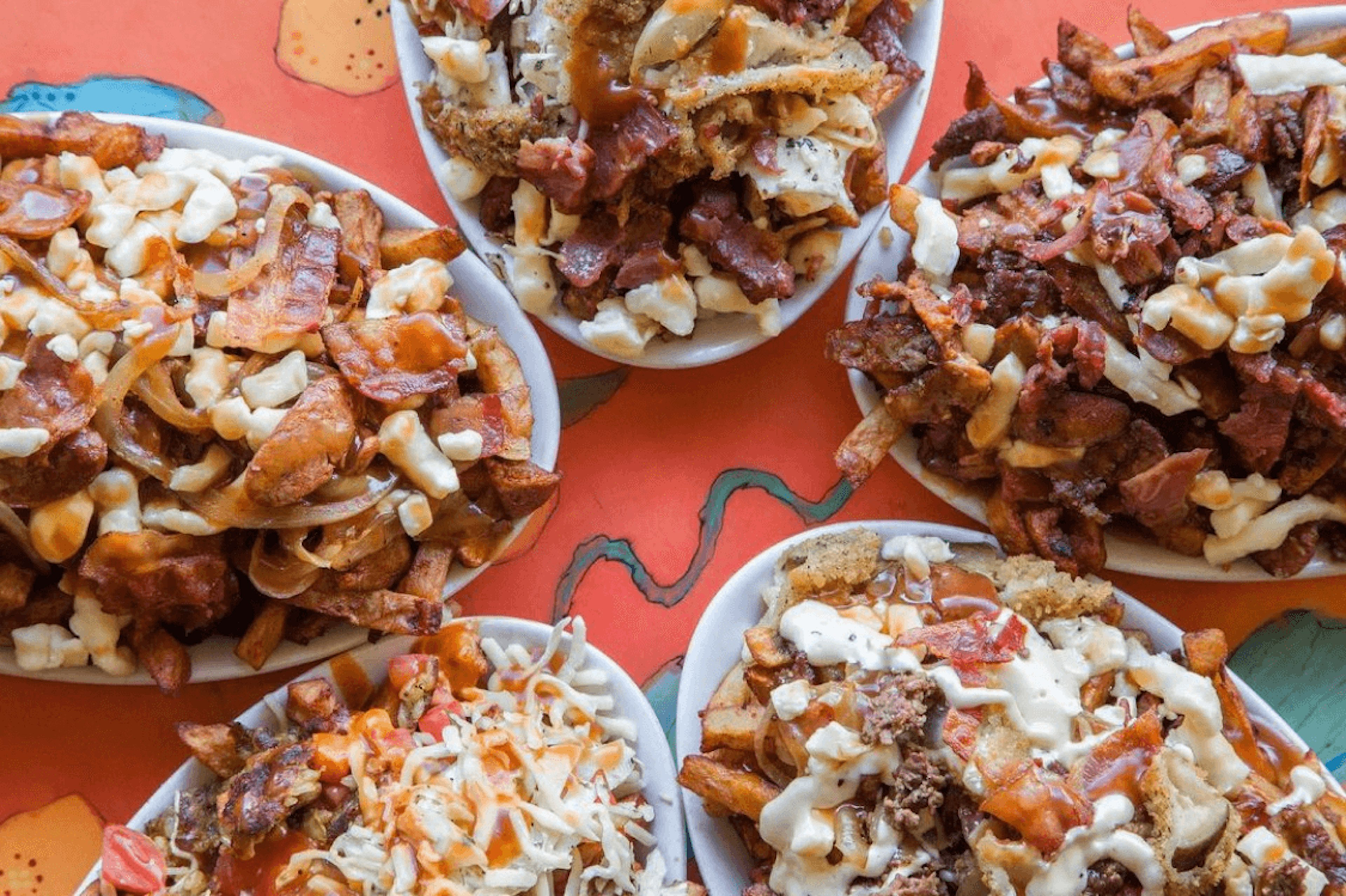 Poutine at La Banquise