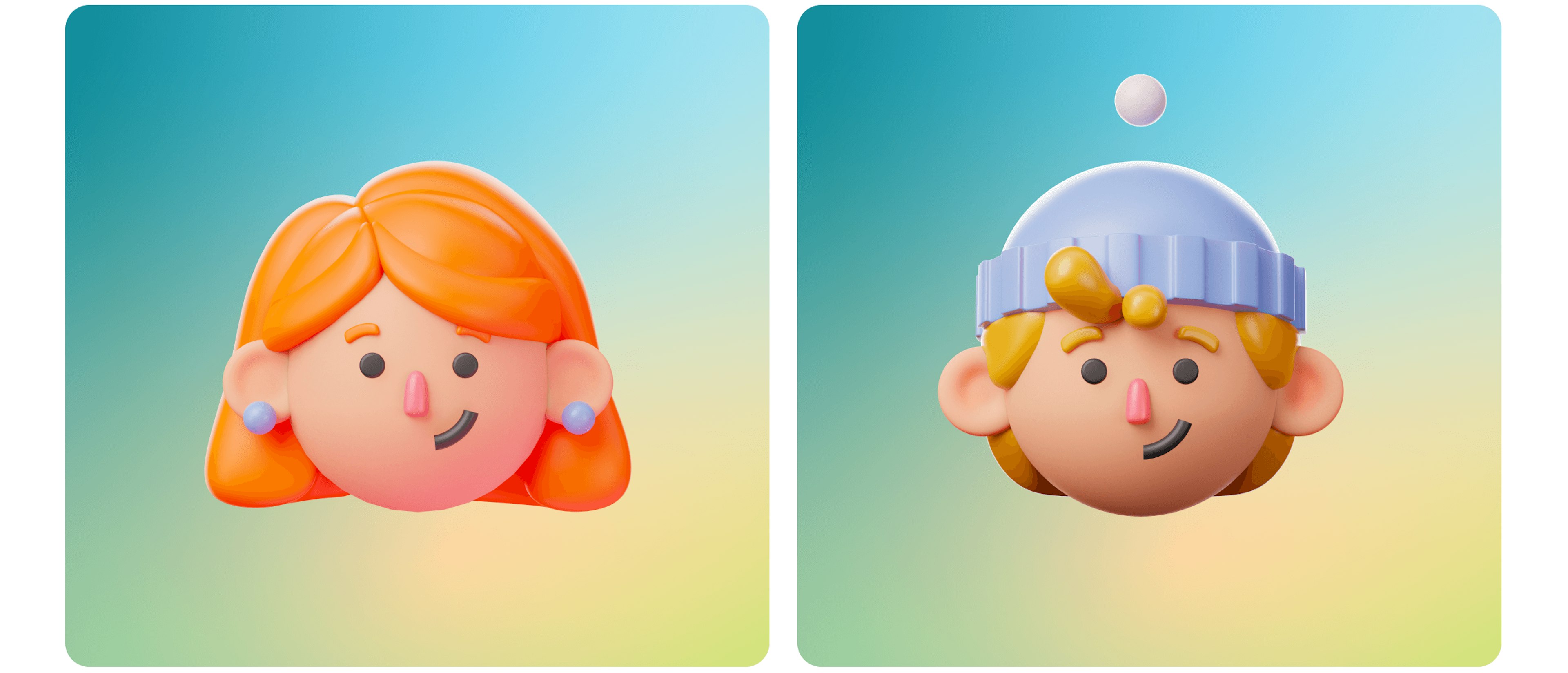 Jelly 3D Characters from our sister company, DrawKit.
