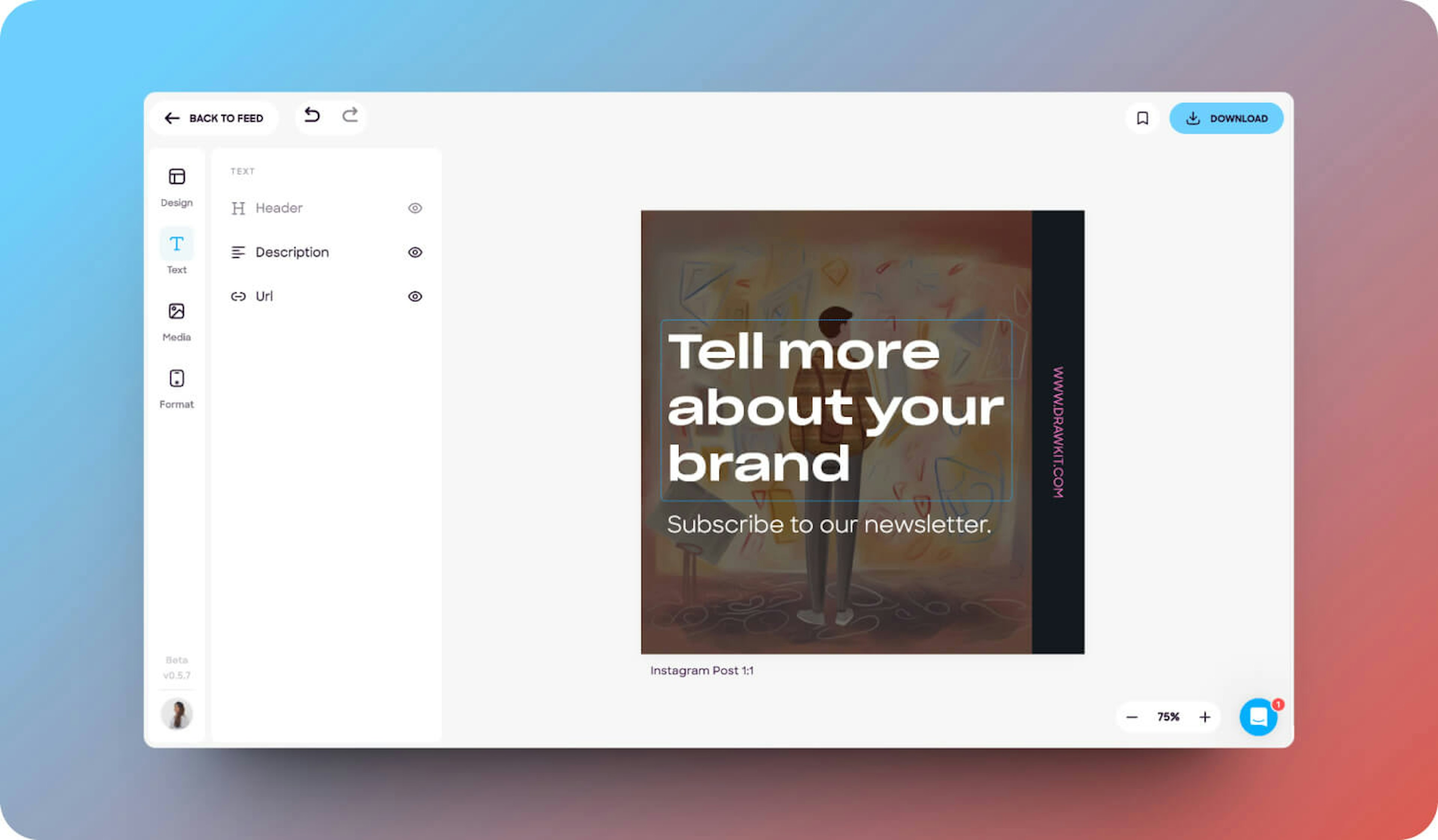 Online editor