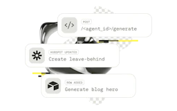 Visual product features: API and integrations. Integrate our design agents with your existing tools and applications.