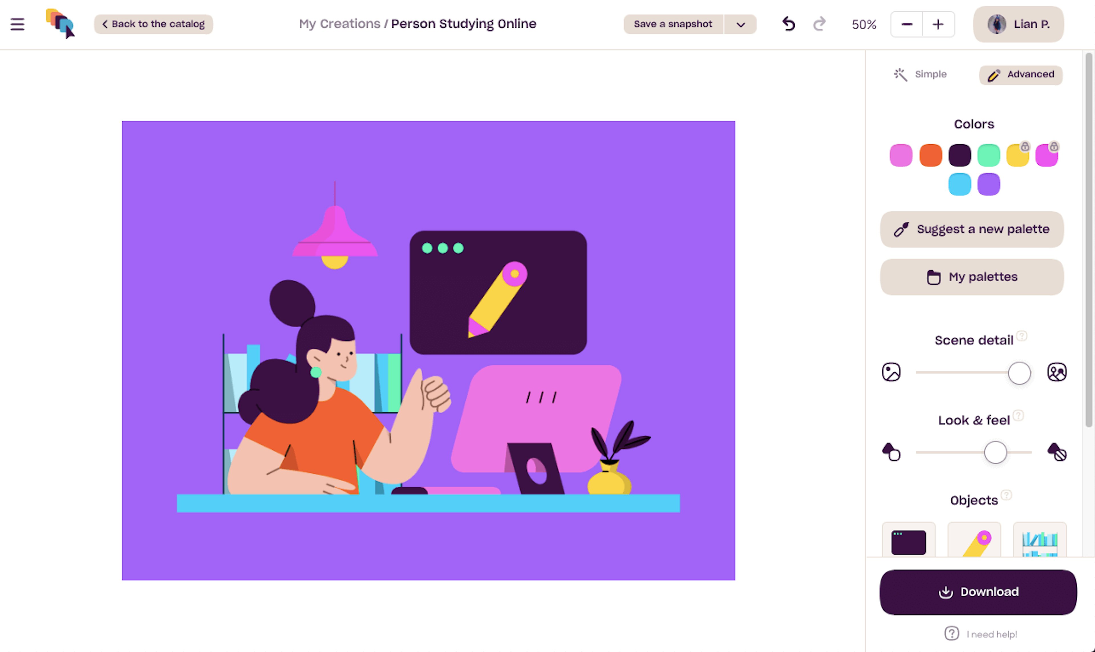 Custom illustration