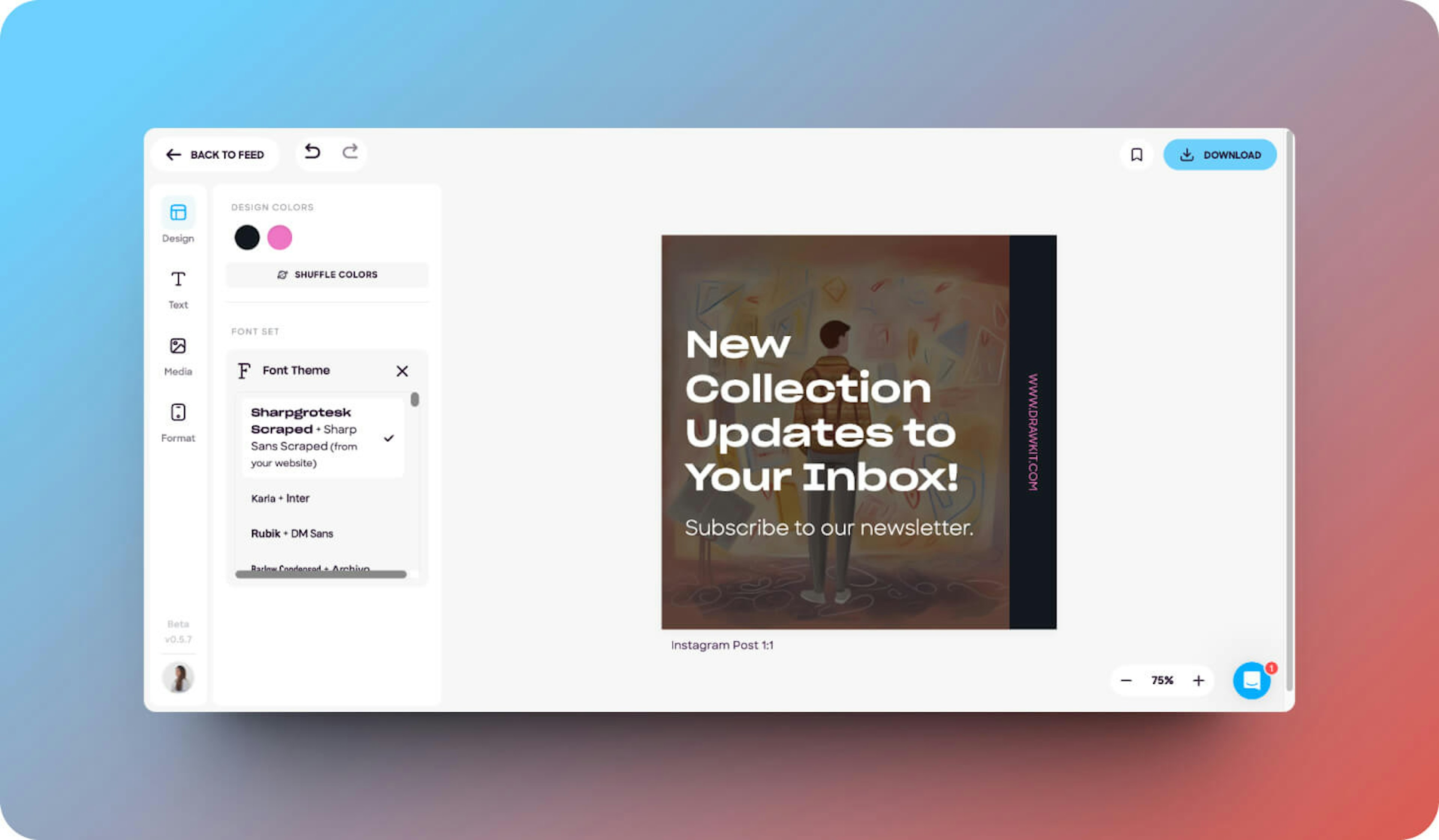 Online editor
