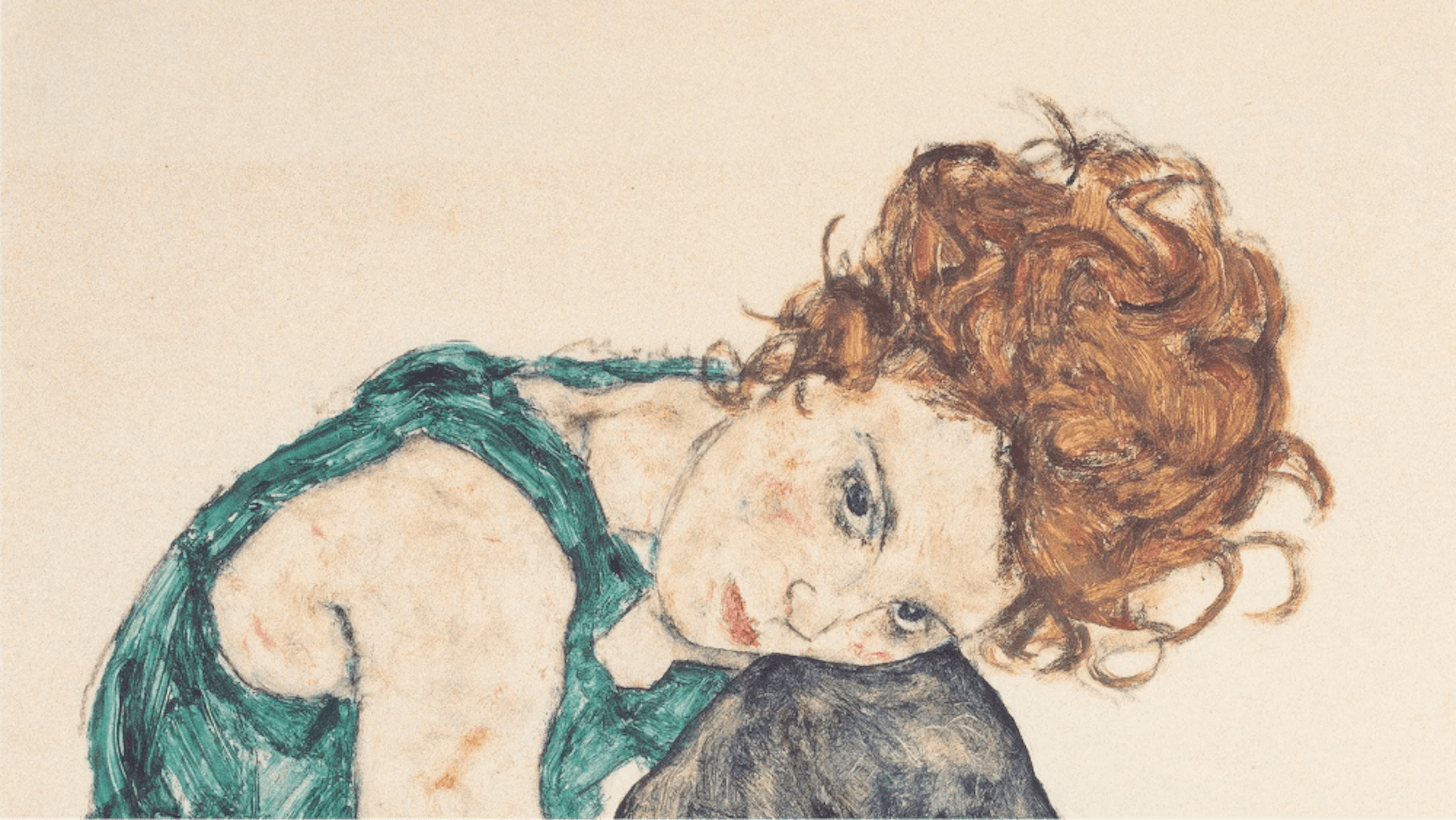 A selection of works by Egon Schiele