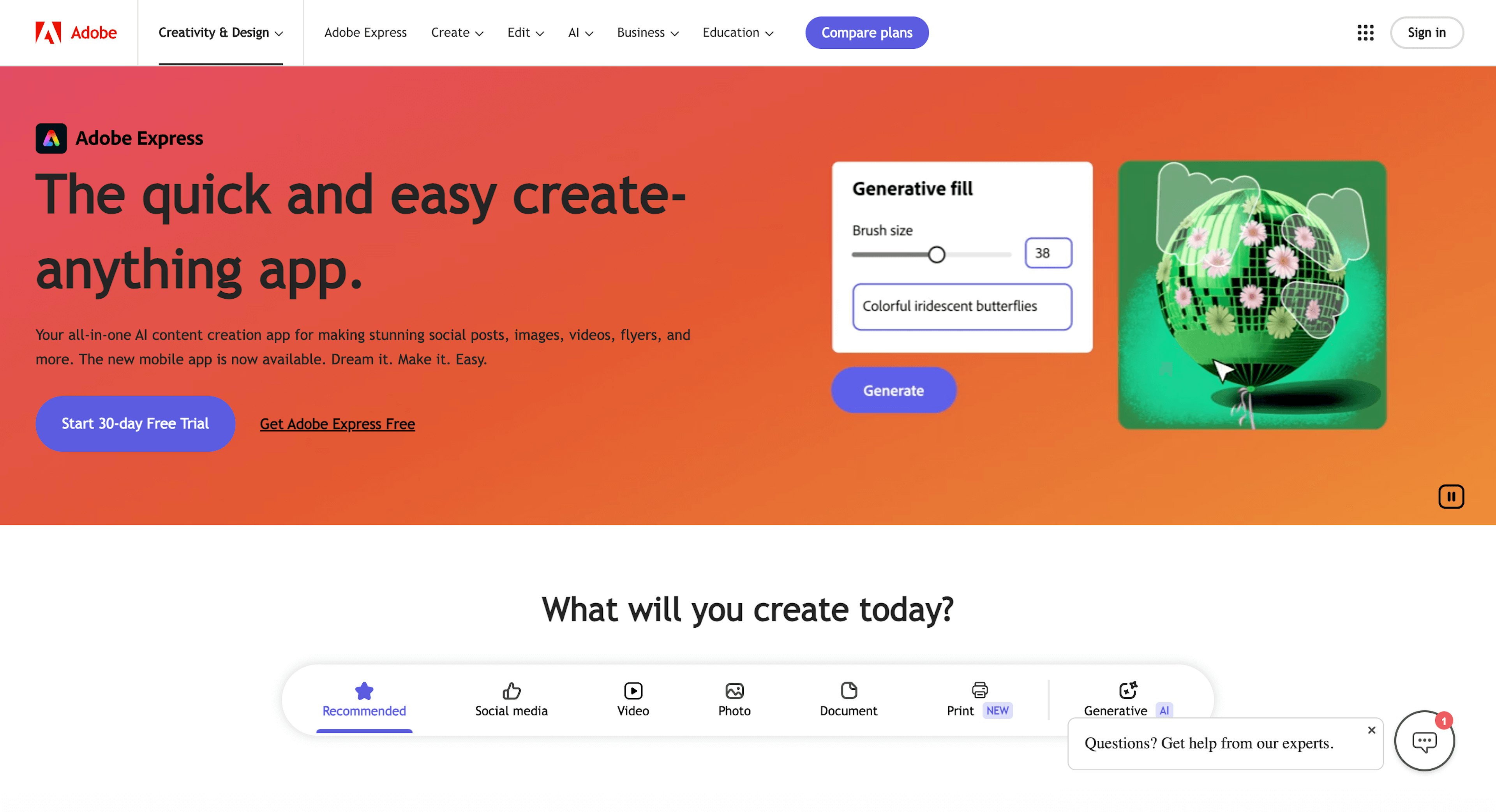 Adobe Express