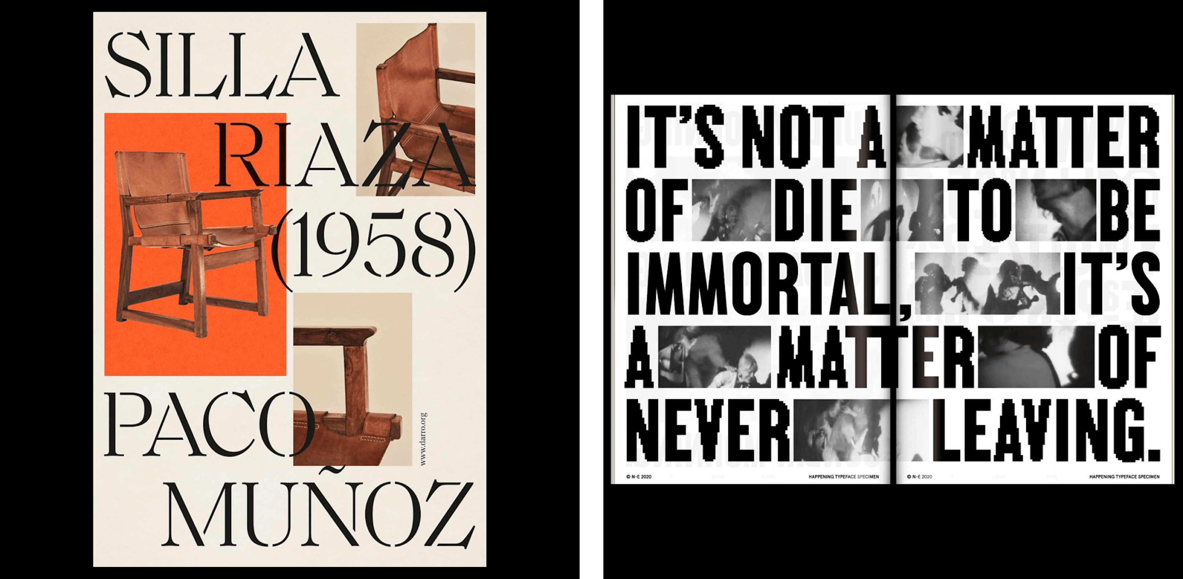 A selection of creations by Madrid studio NARANJO ETXEBERRIA.