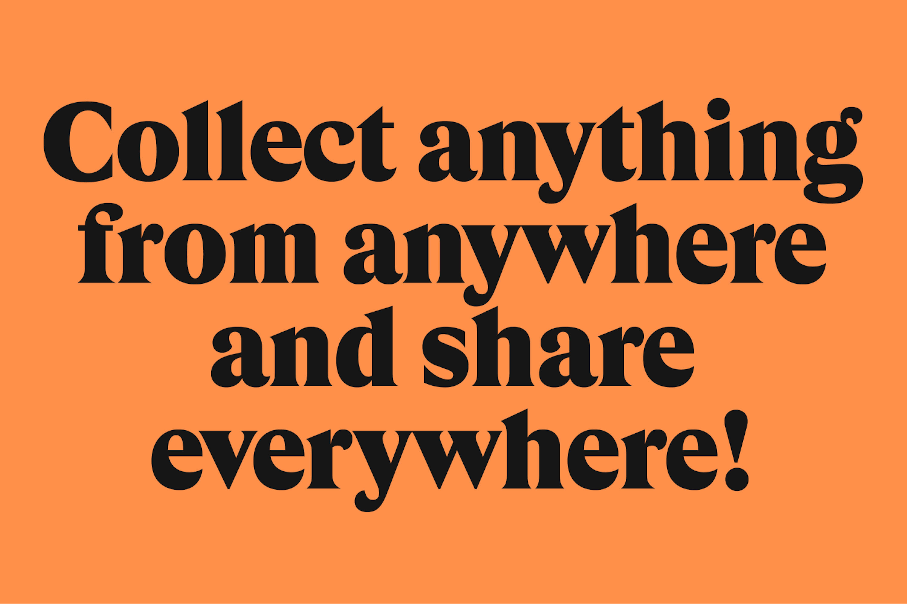 WeTransfer's typeface, by brand transformation agency, Collins. This choice of typeface positions WeTransfer as a friendly brand who warmly welcomes its audience.