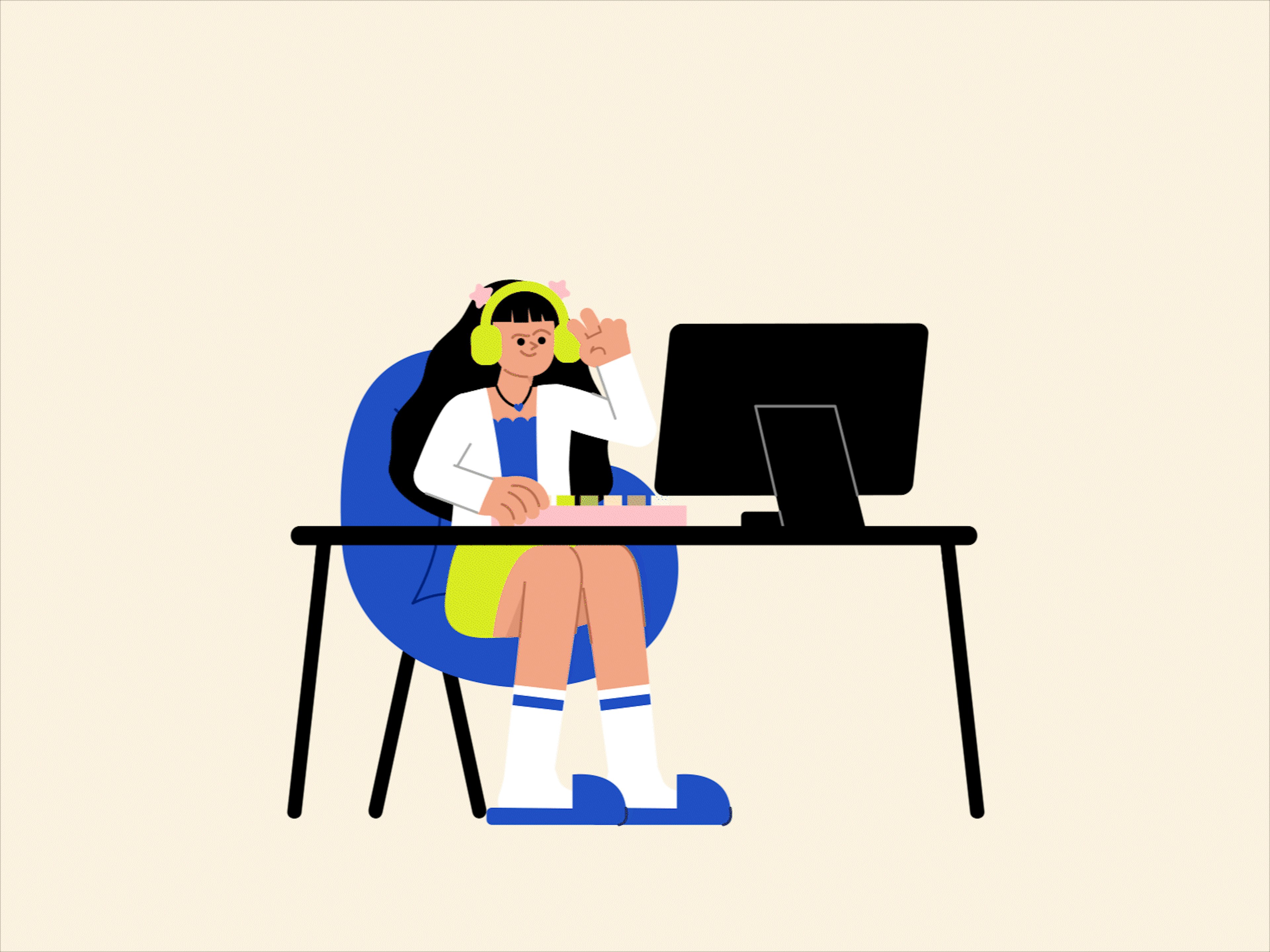 An animation in our Youthful style.