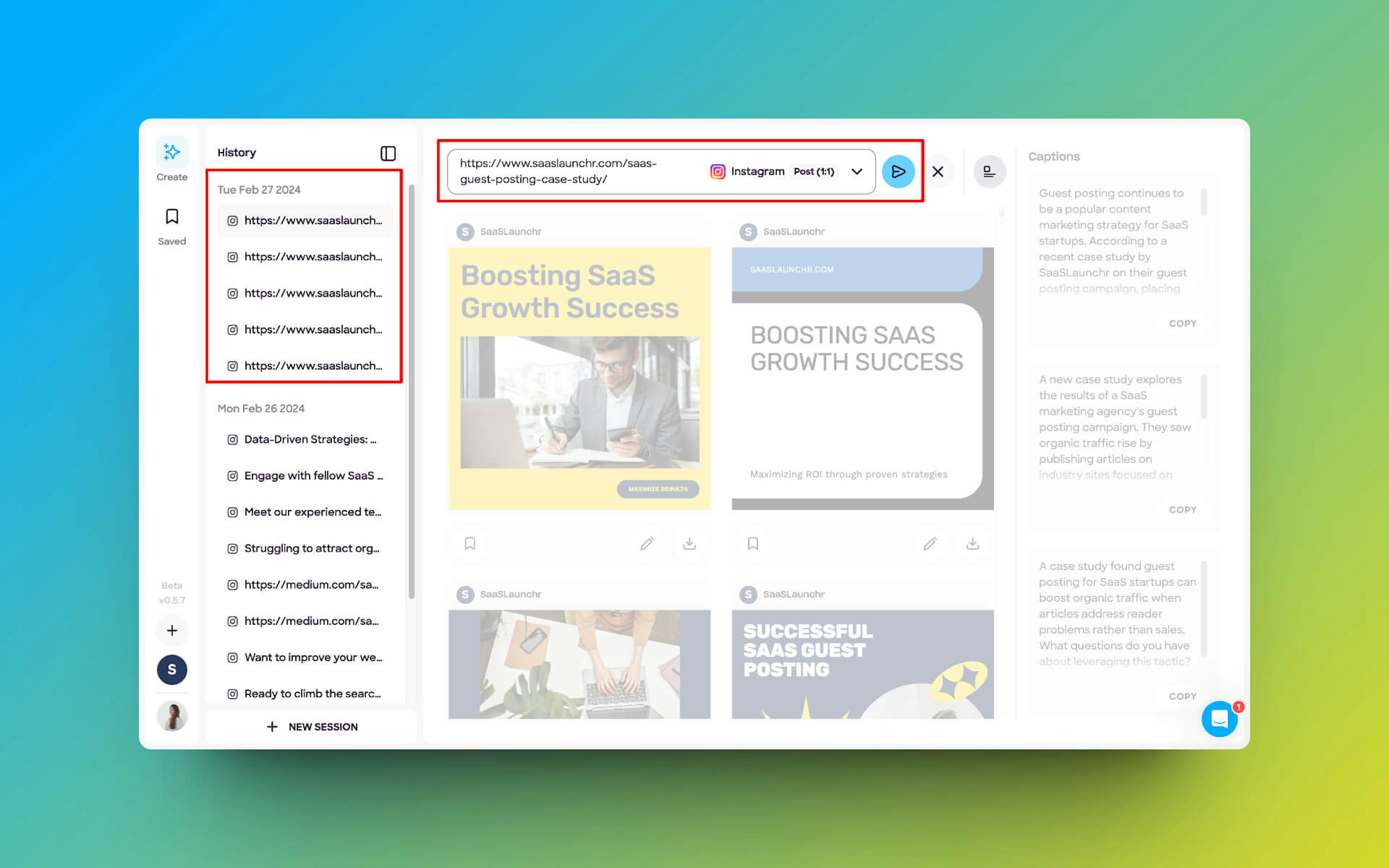 Turn Your Website Content into Social Media Posts
