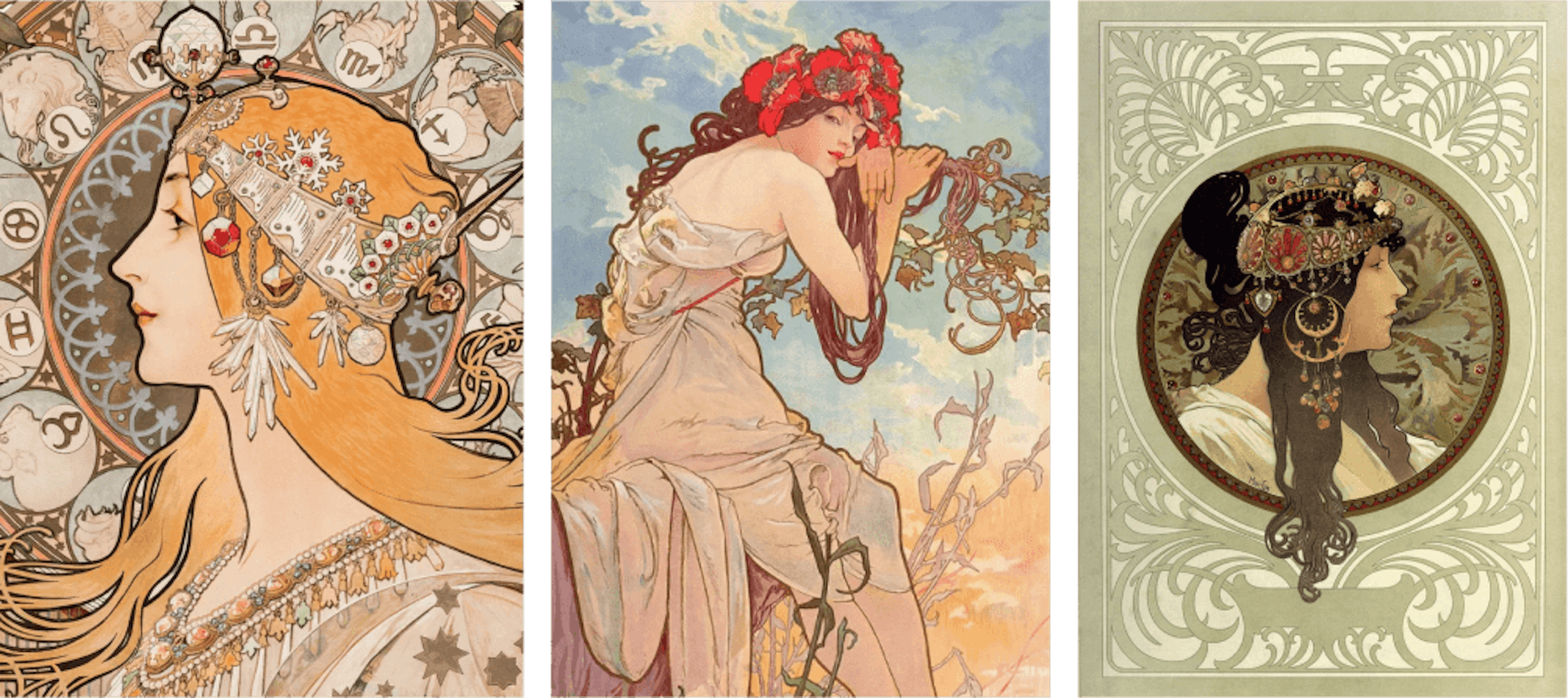 Some of Alphonse Mucha's work