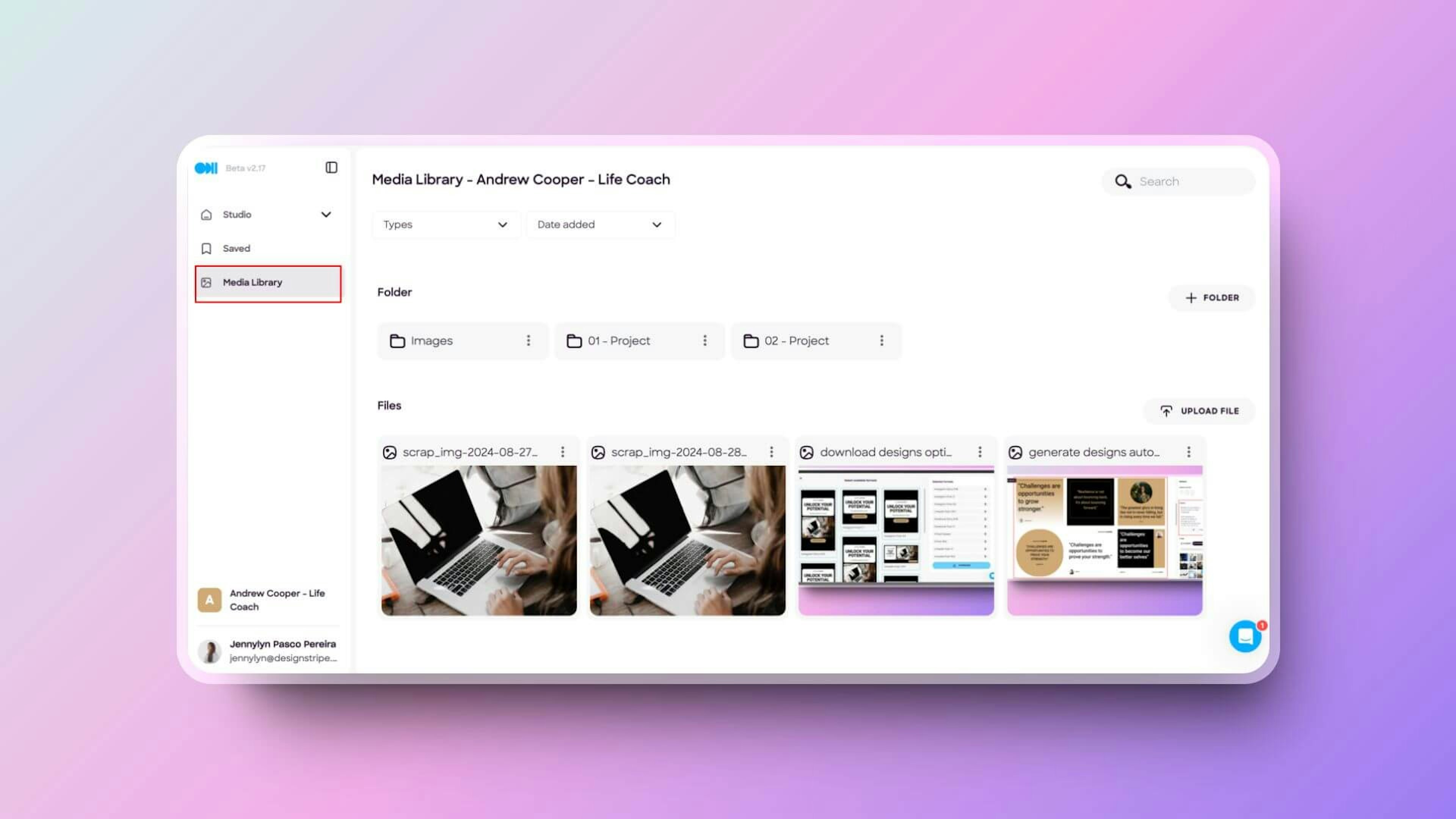 Organize Visual Assets in One Platform