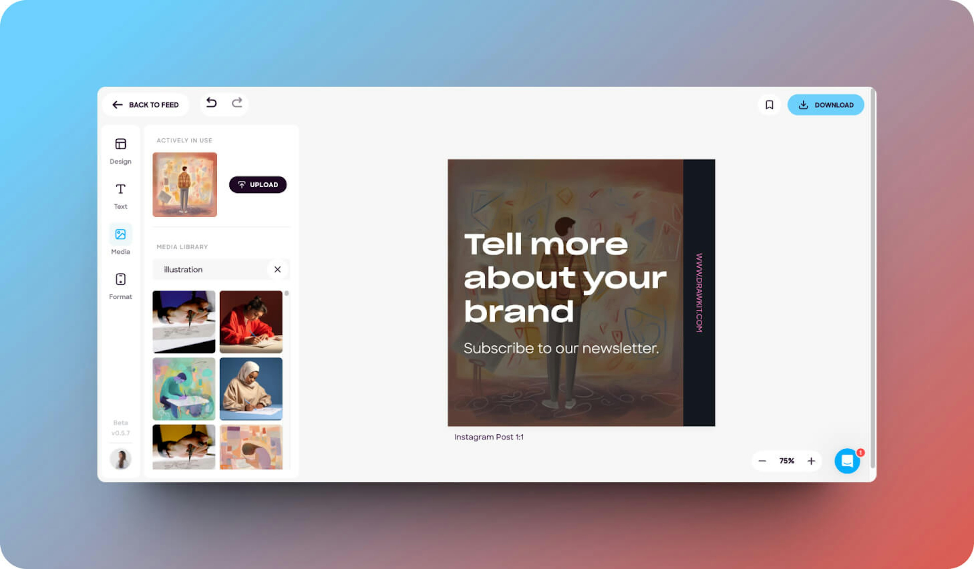 Online editor